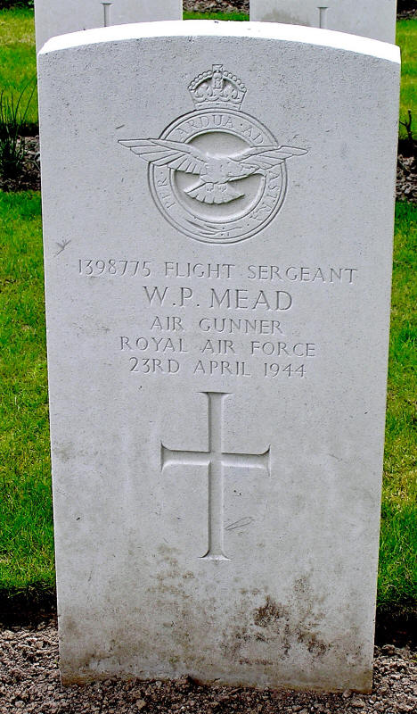 F/Sgt Walter Percy Mead<br/><br /><br />died April 23rd, 1944